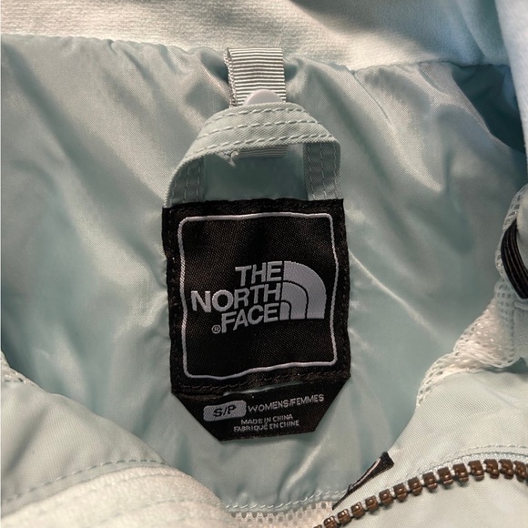 The North Face Baby Blue Hyvent Snowboarding Skiing Womens Coat Jacket Size S/P - Picture 4 of 10